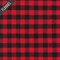 Mammoth Two Check Plaid Flannel in Red (srkf-16944-3) | Yarn Dyed Flannel | RK House of Flannel | Robert Kaufman